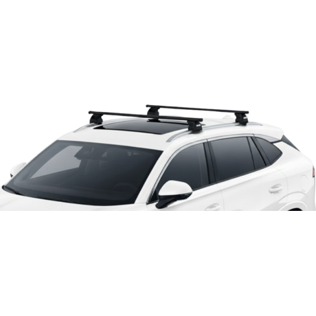 Barras THULE EVO SquareBar para autos MG HS y E-HS 2025-