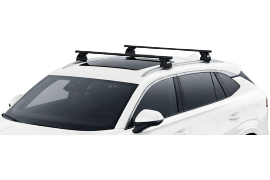 Barras THULE EVO SquareBar para autos MG HS y E-HS 2025-