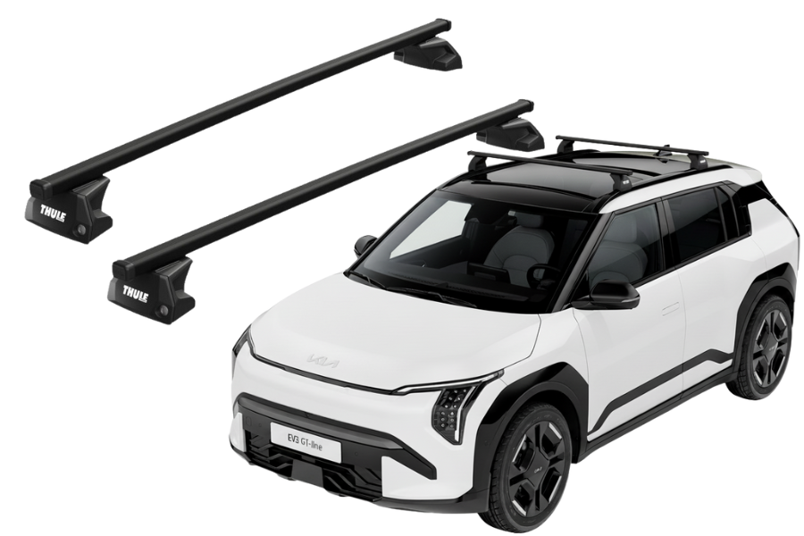 Barras THULE EVO SquareBar para autos KIA EV3 desde 2025-