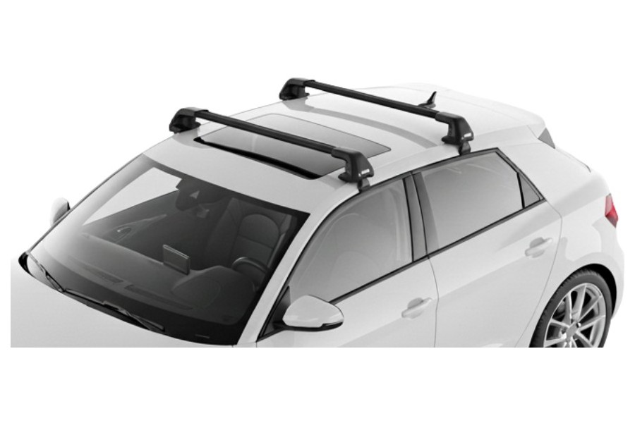 Barras THULE EDGE Flush para autos AUDI A1 desde 2019 negro