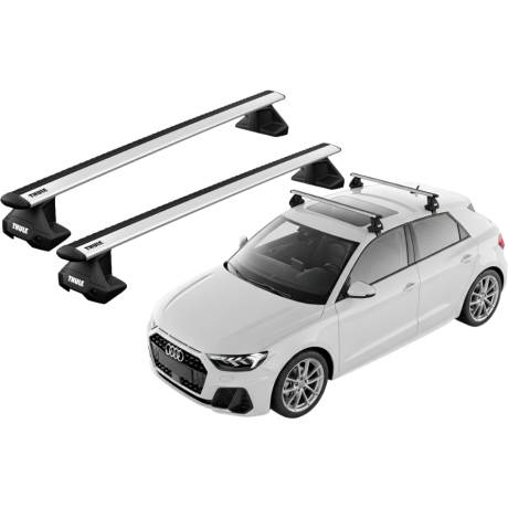 Barras THULE EVO WingBar para autos AUDI A1 desde 2019