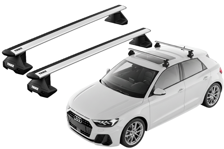 Barras THULE EVO WingBar para autos AUDI A1 desde 2019