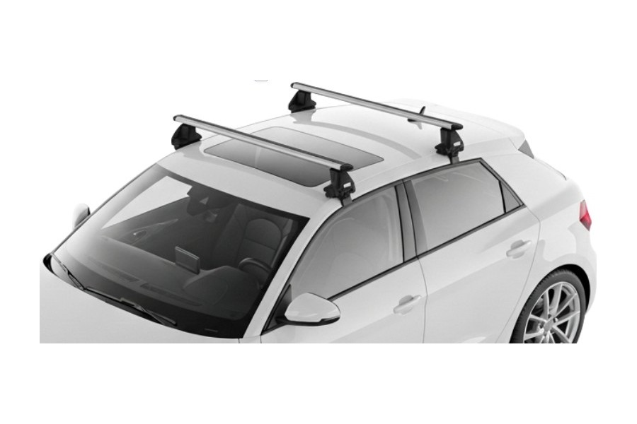 Barras THULE EDGE Flush para autos AUDI A1 desde 2019