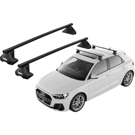 Barras THULE EVO SquareBar para autos AUDI A1 desde 2019