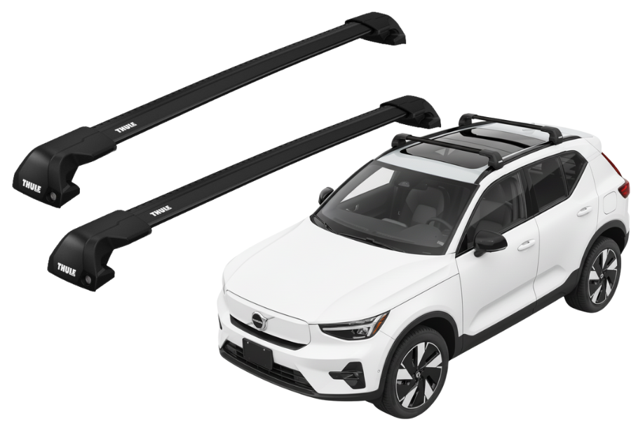 Barras THULE EDGE Flush para autos VOLVO EX40 2024- negro