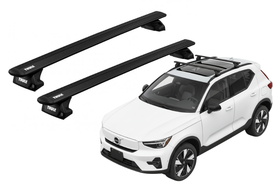 Barras THULE EVO WingBar para autos VOLVO EX40 2024- negro