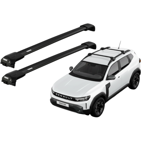 Barras Thule RENAULT Duster 25- RE / EDGE FLUSH BLACK