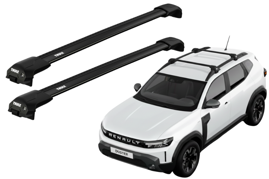 Barras Thule RENAULT Duster 25- RE / EDGE FLUSH BLACK