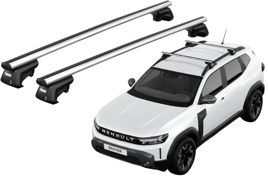 Barras Thule RENAULT Duster 25- RE / SmartRack XT AluminiumBar