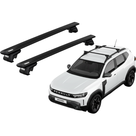Barras Thule RENAULT Duster 25- RE / WingBar EVO BLACK