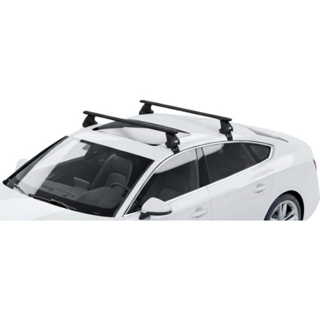 Barras THULE EVO WingBar para autos AUDI A5 Sportback desde 2017 - 2024 negro