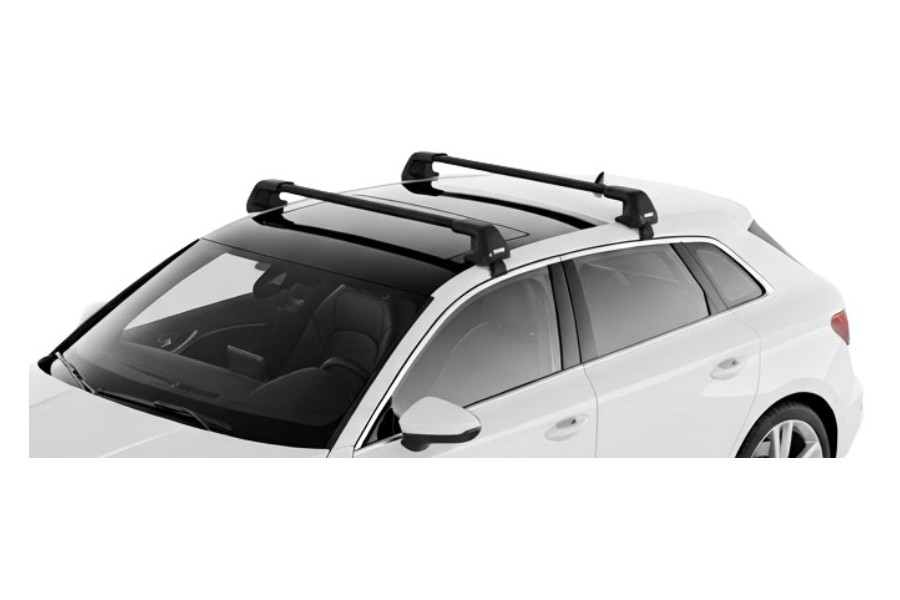 Barras THULE EDGE Flush para autos AUDI A3 Sportback desde 2020 negro