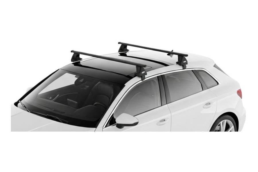 Barras THULE EVO SquareBar para autos AUDI A3 Sportback desde 2020