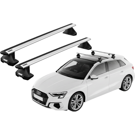 Barras THULE EVO WingBar para autos AUDI A3 Sportback desde 2020