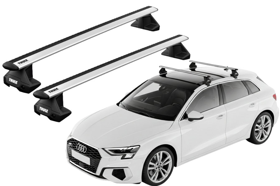 Barras THULE EVO WingBar para autos AUDI A3 Sportback desde 2020