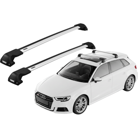 Barras THULE EDGE Flush para autos AUDI A3 Sportback 2013 a 2020