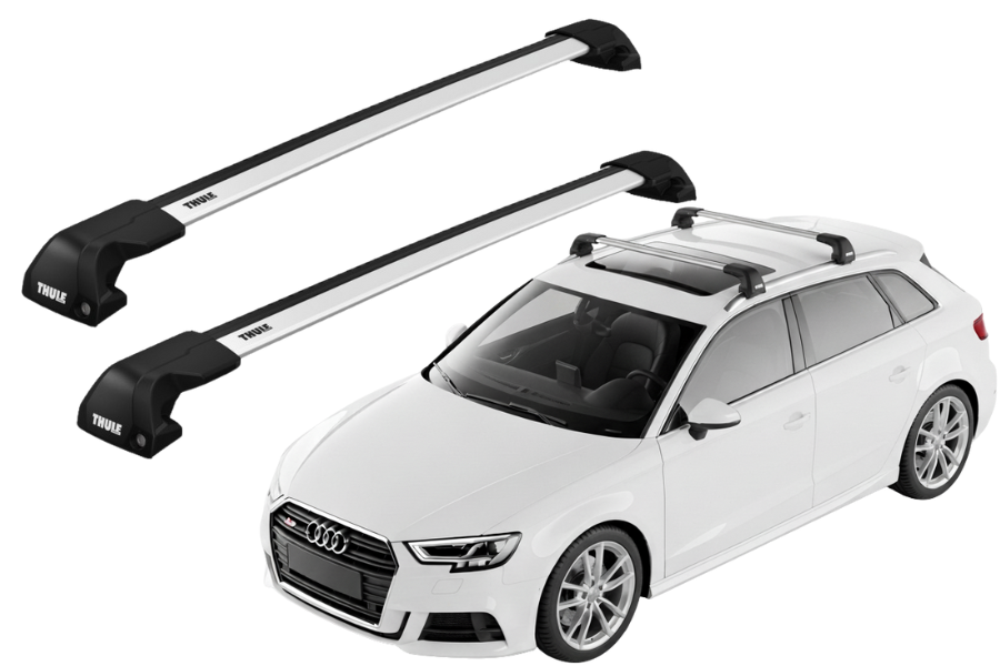 Barras THULE EDGE Flush para autos AUDI A3 Sportback 2013 a 2020