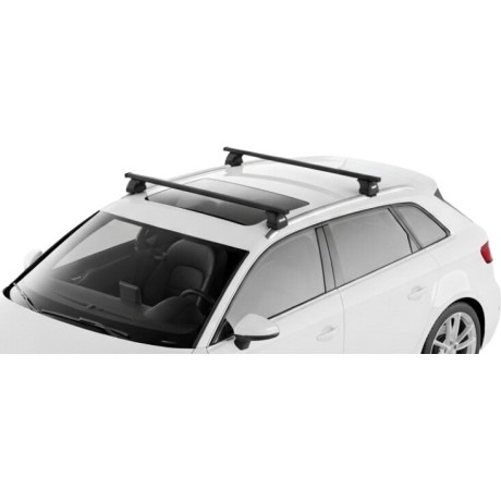Barras THULE EVO SquareBar para autos AUDI A3 Sportback 2013 a 2020