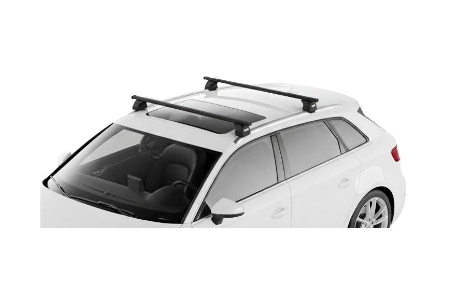 Barras THULE EVO SquareBar para autos AUDI A3 Sportback 2013 a 2020