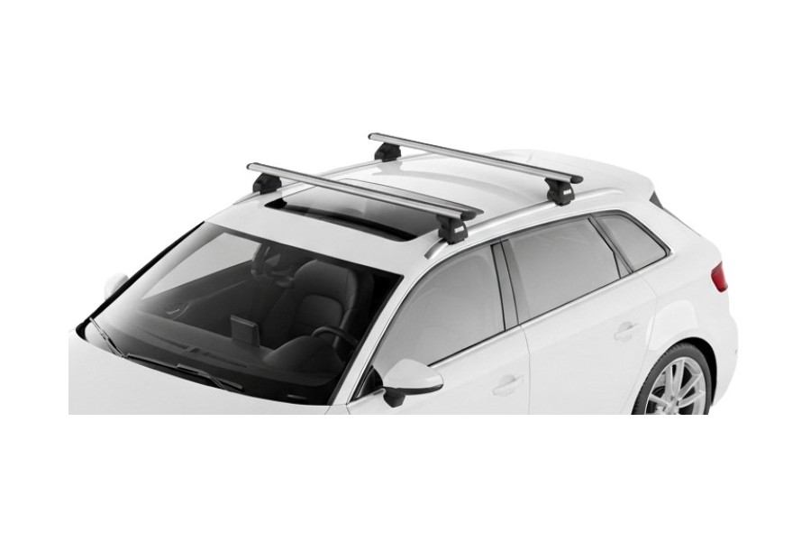 Barras THULE EVO WingBar para autos AUDI A3 Sportback 2013 a 2020