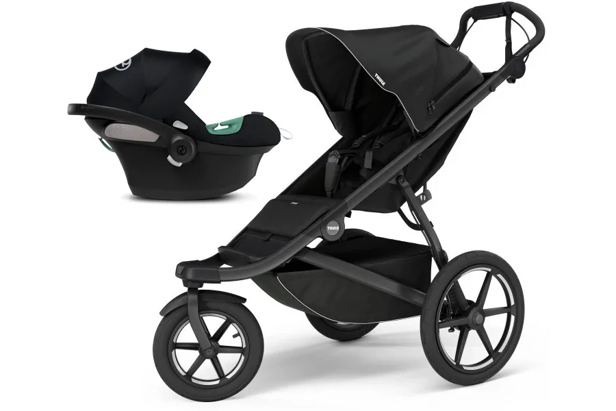 Thule Urban Glide 3 Black + Cybex Nido Aton B2 I-Size