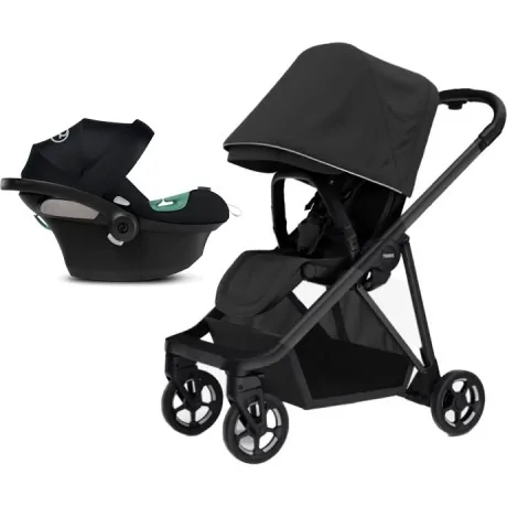 Coche Thule Shine Black + Silla Auto Cybex Nido Aton B2 I-Size