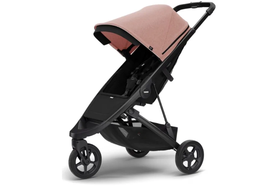 Coche Thule Spring | Black Misty Rose Melange