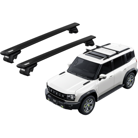 Barras Thule JETOUR T2 22- RE / WingBar EVO BLACK