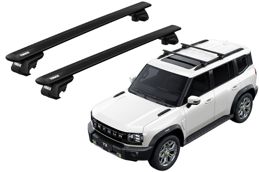 Barras Thule JETOUR T2 22- RE / WingBar EVO BLACK