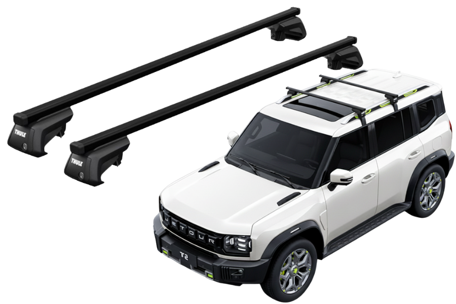 Barras Thule JETOUR T2 22- RE / SquareBar EVO