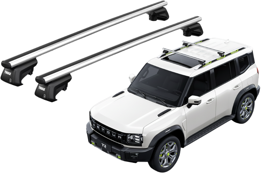 Barras Thule JETOUR T2 22- RE / SmartRack XT AluBar