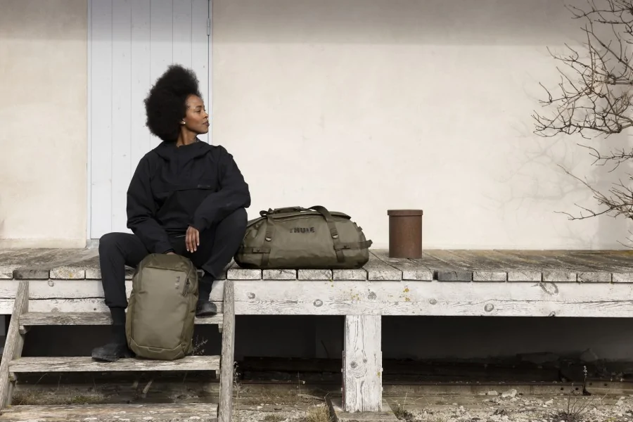 Bolso Thule Chasm Duffel 40L | Deep Khaki
