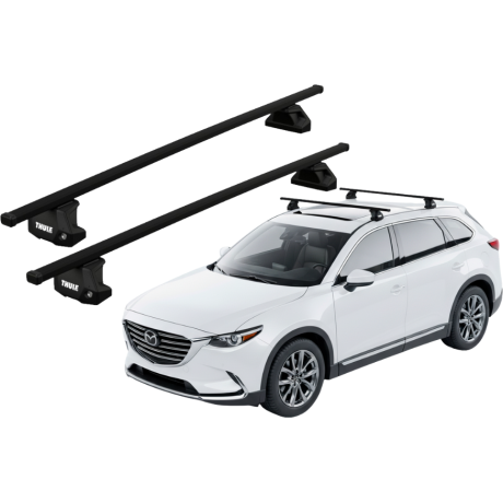 Barras THULE EVO SquareBar para autos MAZDA CX-9 2007 a 2017