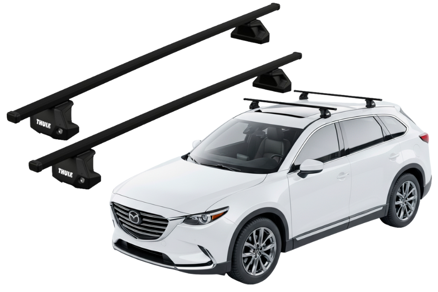 Barras THULE EVO SquareBar para autos MAZDA CX-9 2007 a 2017