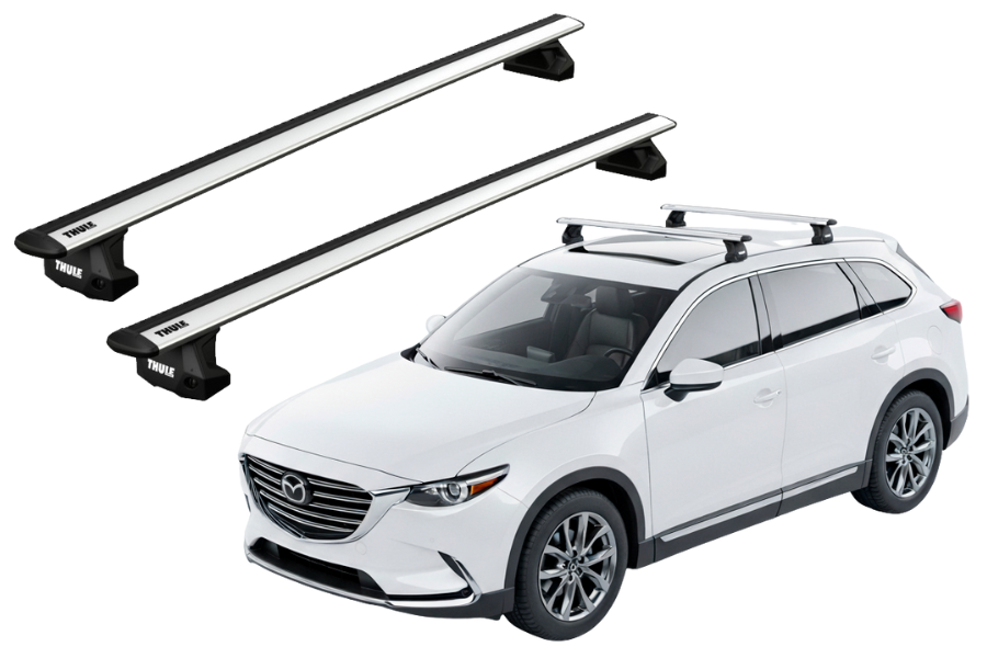 Barras THULE EVO WingBar para autos MAZDA CX-9 2007 a 2017