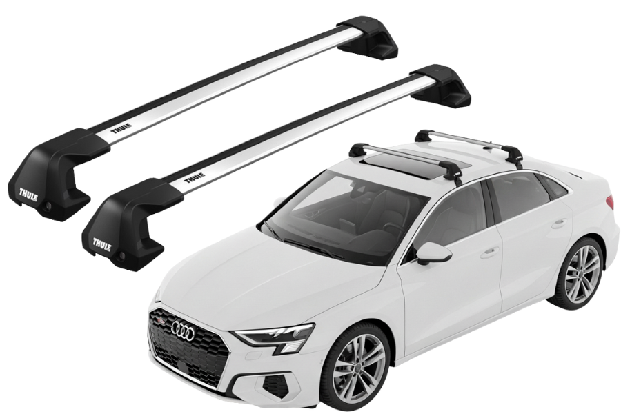 Barras THULE EDGE Flush para autos AUDI A3 desde 2021