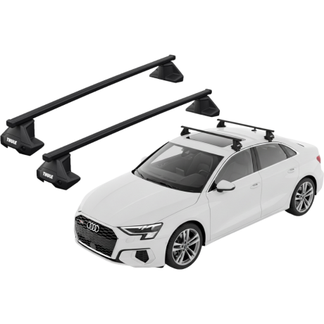 Barras THULE EVO SquareBar para autos AUDI A3 desde 2021