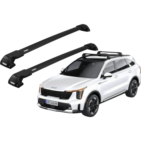 Barras THULE EDGE Flush para autos KIA Sorento desde 2021 negro