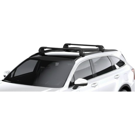 Barras THULE EDGE Flush para autos KIA Sorento desde 2021 negro