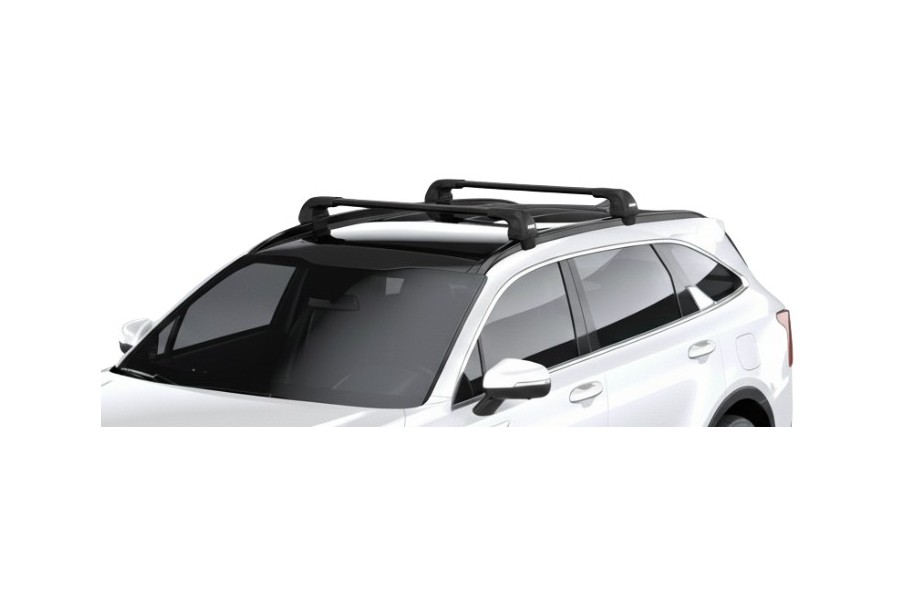 Barras THULE EDGE Flush para autos KIA Sorento desde 2021 negro