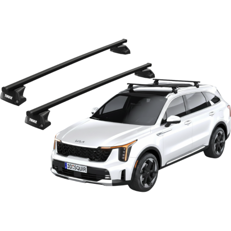 Barras THULE EVO SquareBar para autos KIA Sorento desde 2021