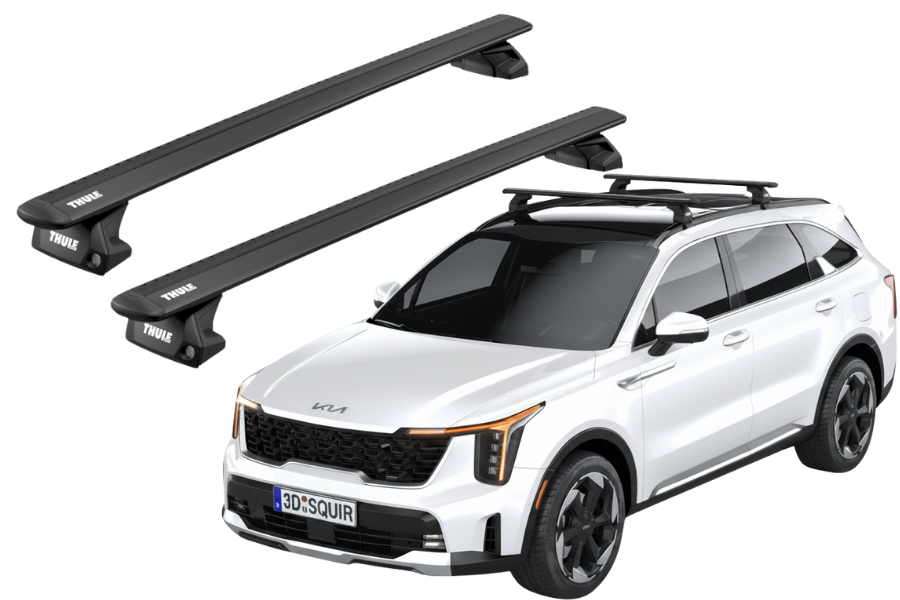 Barras THULE EVO WingBar para autos KIA Sorento desde 2021 negro