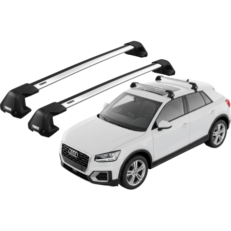 Barras THULE EDGE Flush para autos AUDI Q2 desde 2017