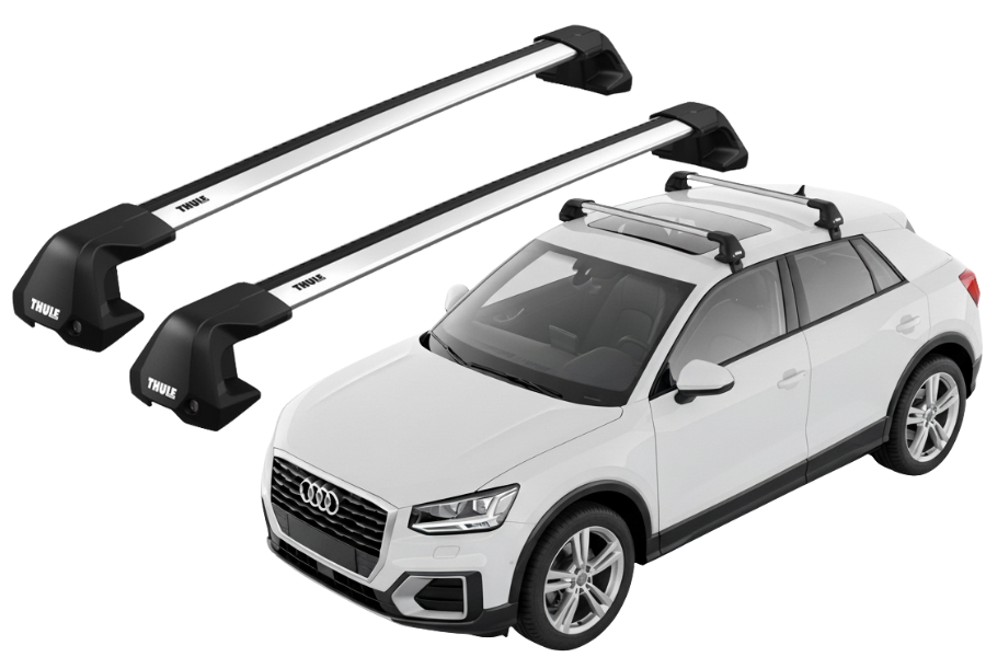 Barras THULE EDGE Flush para autos AUDI Q2 desde 2017