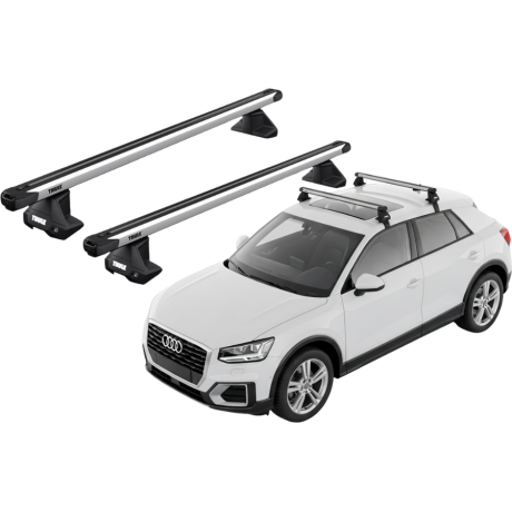 Barras Thule AUDI Q2 17- TN / SlideBar EVO