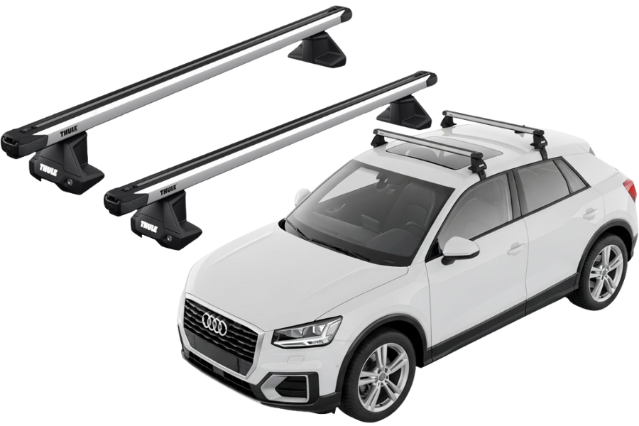 Barras Thule AUDI Q2 17- TN / SlideBar EVO