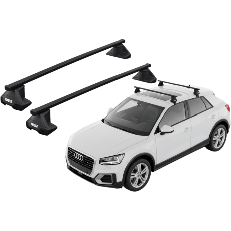 Barras THULE EVO SquareBar para autos AUDI Q2 desde 2017