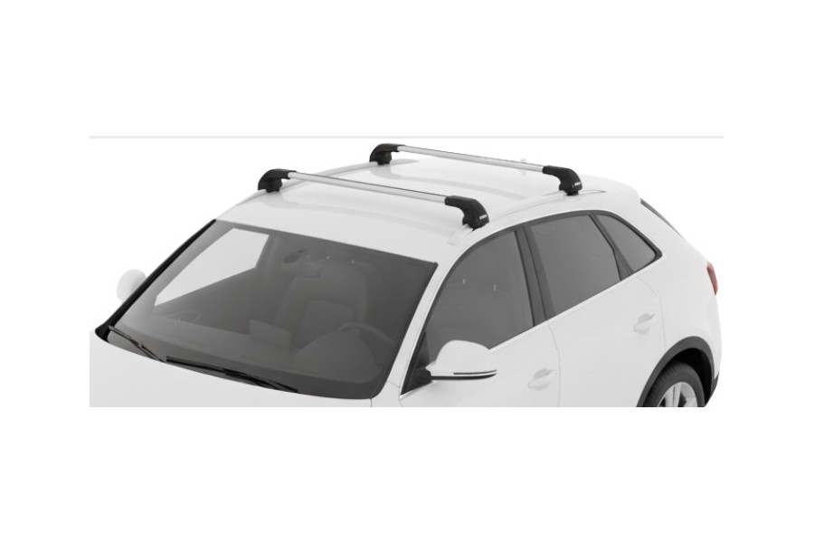 Barras THULE EDGE Flush para autos AUDI Q3 2012 a 2018