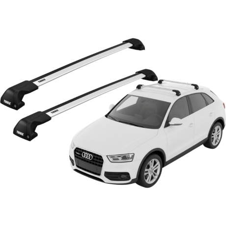Barras THULE EDGE Flush para autos AUDI Q3 2012 a 2018