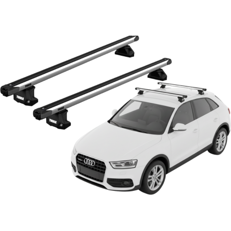 Barras Thule AUDI Q3 12-18 RA / SlideBar EVO